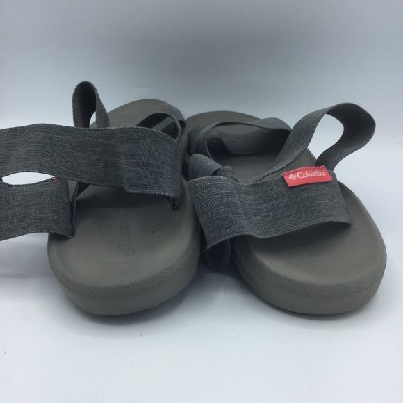 Columbia Barraca Grey Strappy Sandals 9 Outdoor - Picture 7 of 7